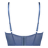 Gepolsterter Push-Up-Bügel-BH Lotta, Blau