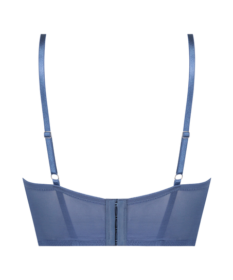 Gepolsterter Push-Up-Bügel-BH Lotta, Blau