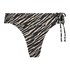 Bikini Slip Rio Zebra, Braun