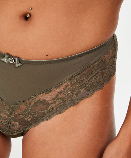 Slip br&eacute;silien Maya, Vert