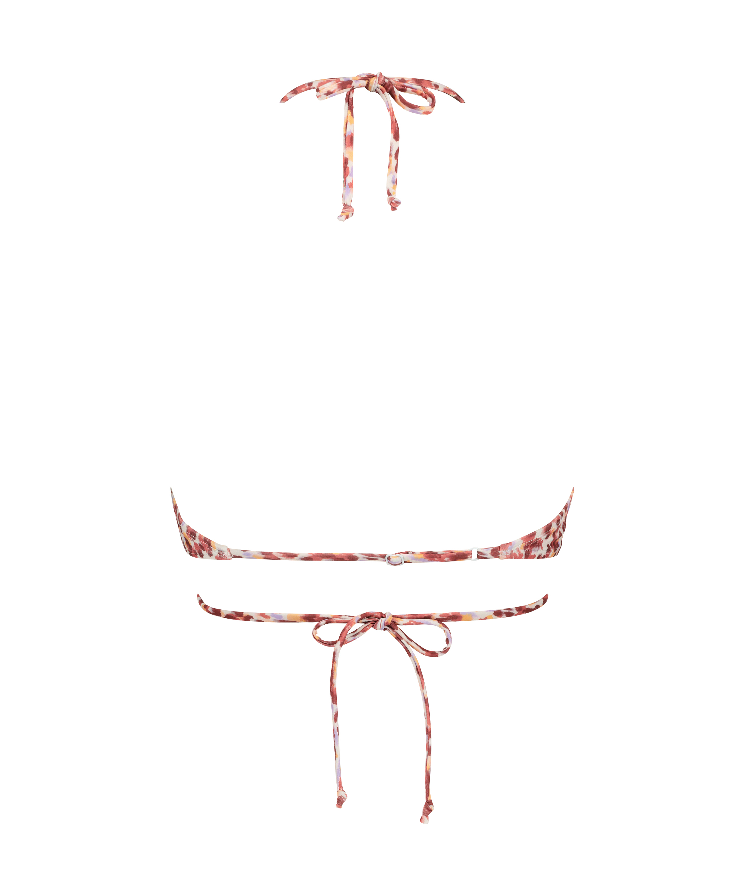 Haut de bikini triangle Tobago, Blanc, main