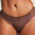 Slip brésilien Daisy, Marron