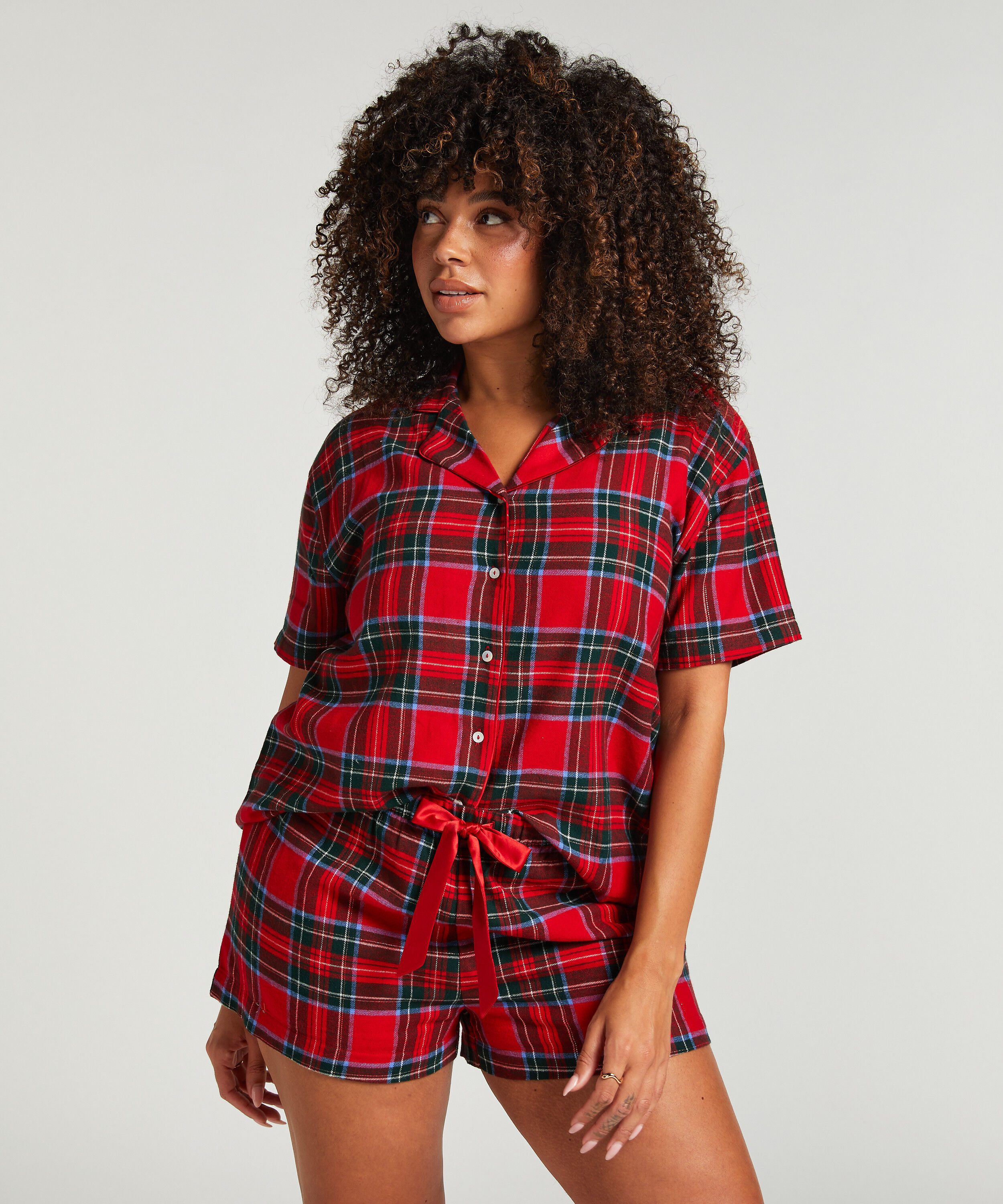 Pyjamaset Twill, Rot