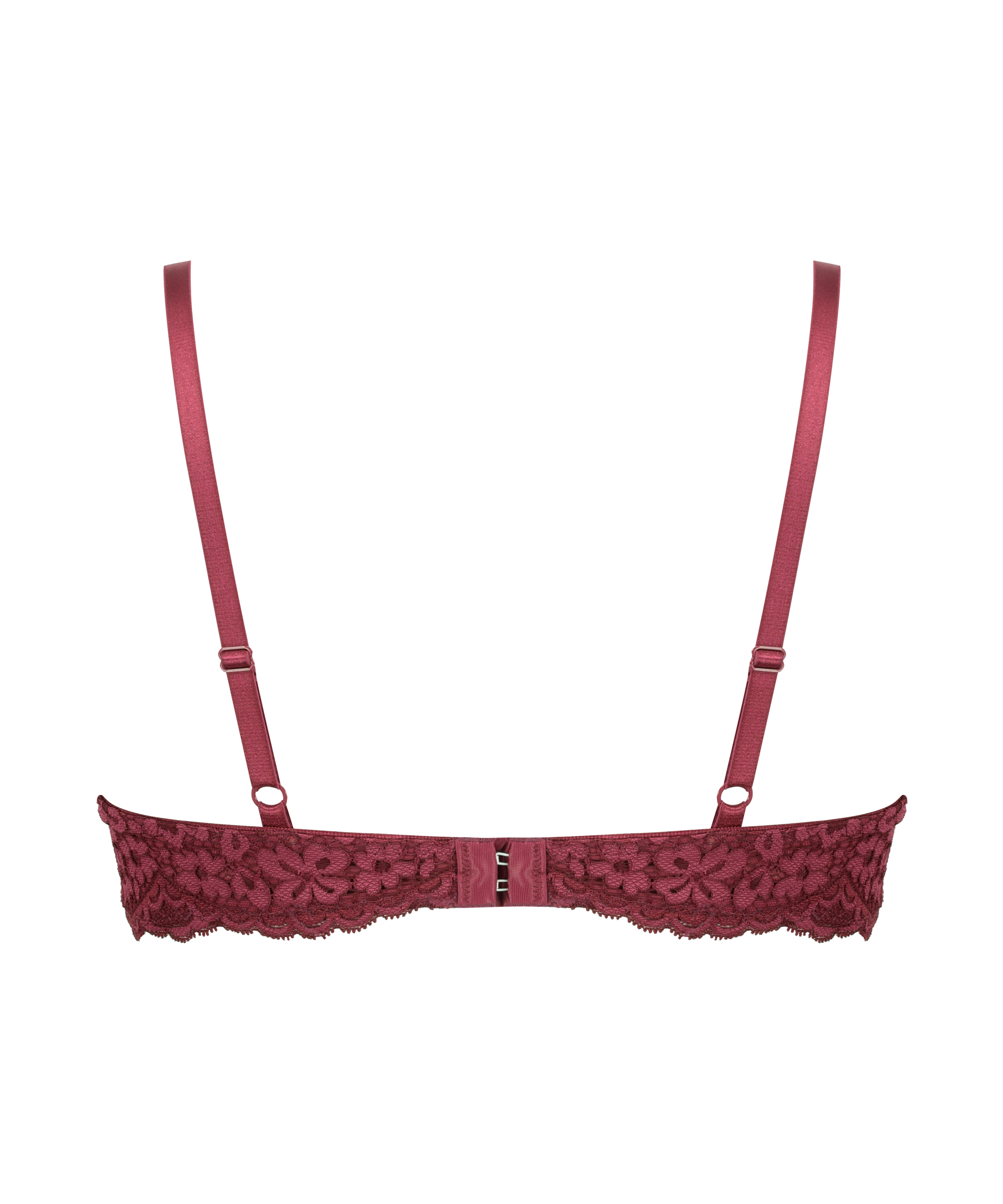 Soutien-gorge &agrave; armatures pr&eacute;form&eacute; Rose, Rouge, main