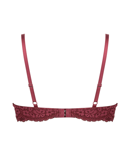 Soutien-gorge &agrave; armatures pr&eacute;form&eacute; Rose, Rouge