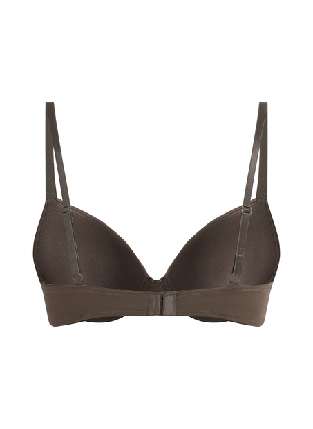 Soutien-gorge à armatures préformé Plunge, Marron
