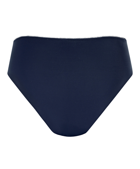 Hochgeschnittener Slip Diva, Blau