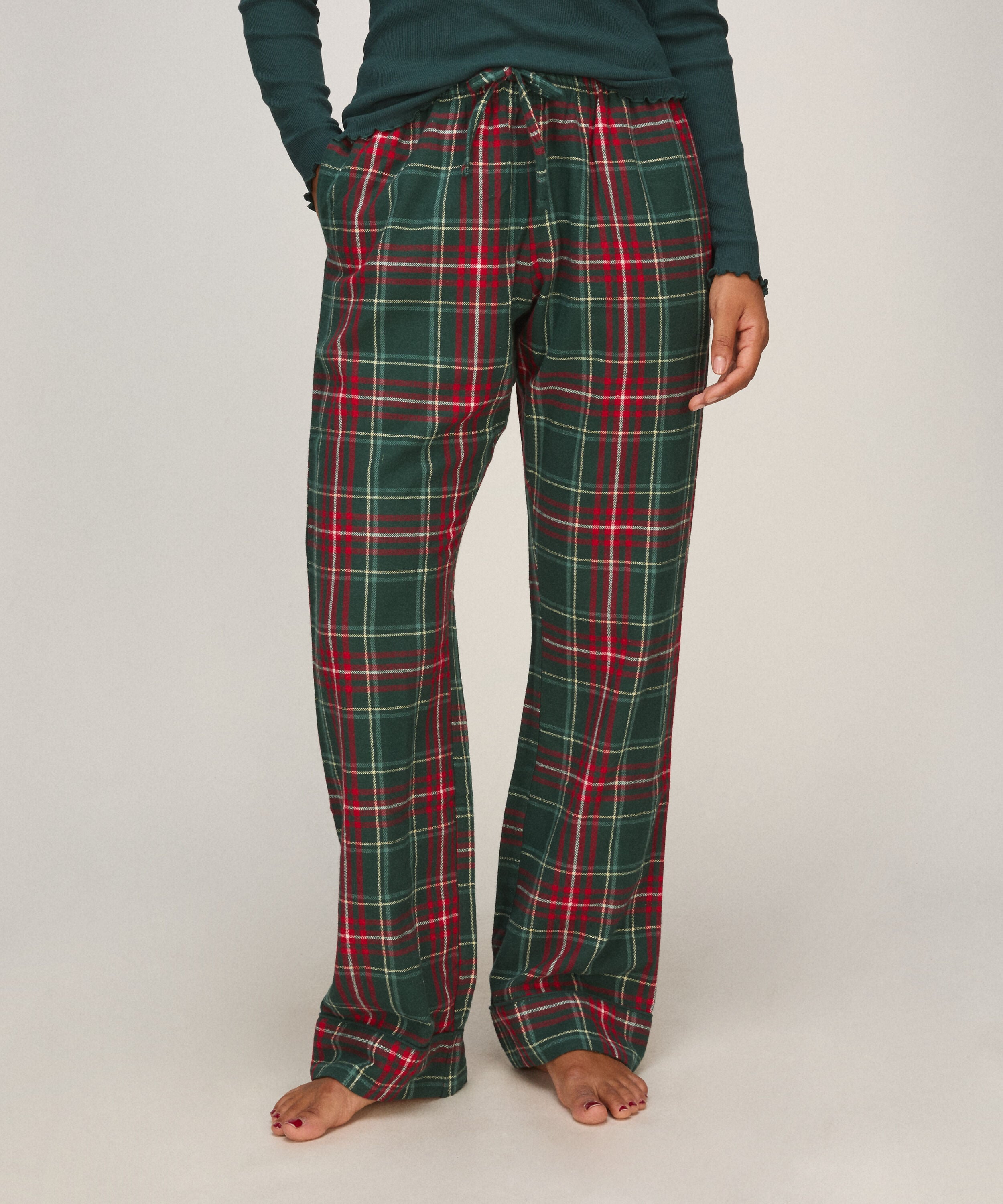Tall Pantalon de Pyjama Flanelle, Vert Tall Pantalon de Pyjama Flanelle, Vert