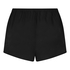 Satin-Shorts Minimal, Schwarz