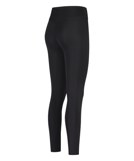 HKMX Gekreuzte High Waist-Leggings, Schwarz