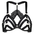 Soutien-gorge corset non pr&eacute;form&eacute; Sugar, Noir