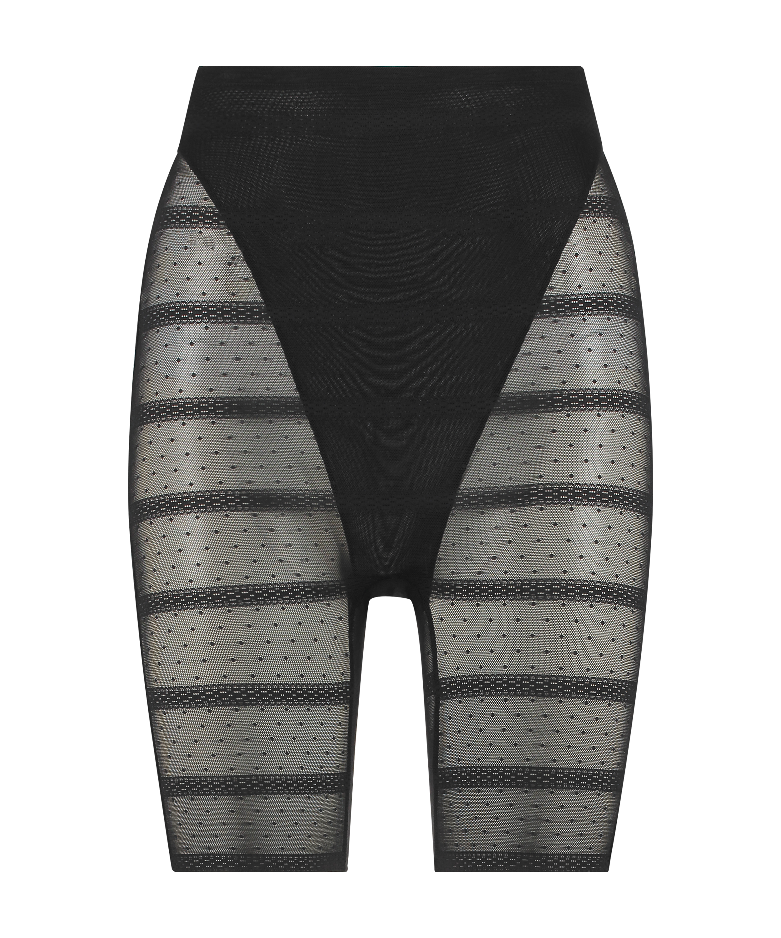 Straffende corrigerend Mesh-Hose, Schwarz, main