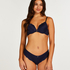 Soutien-gorge à armatures préformé push-up Marine, Bleu