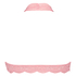 Bralette Halter Lace, Rose