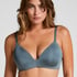 Soutien-gorge sans armatures préformé Mona, Bleu