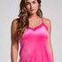 Cami Top Velours Lace, Rose