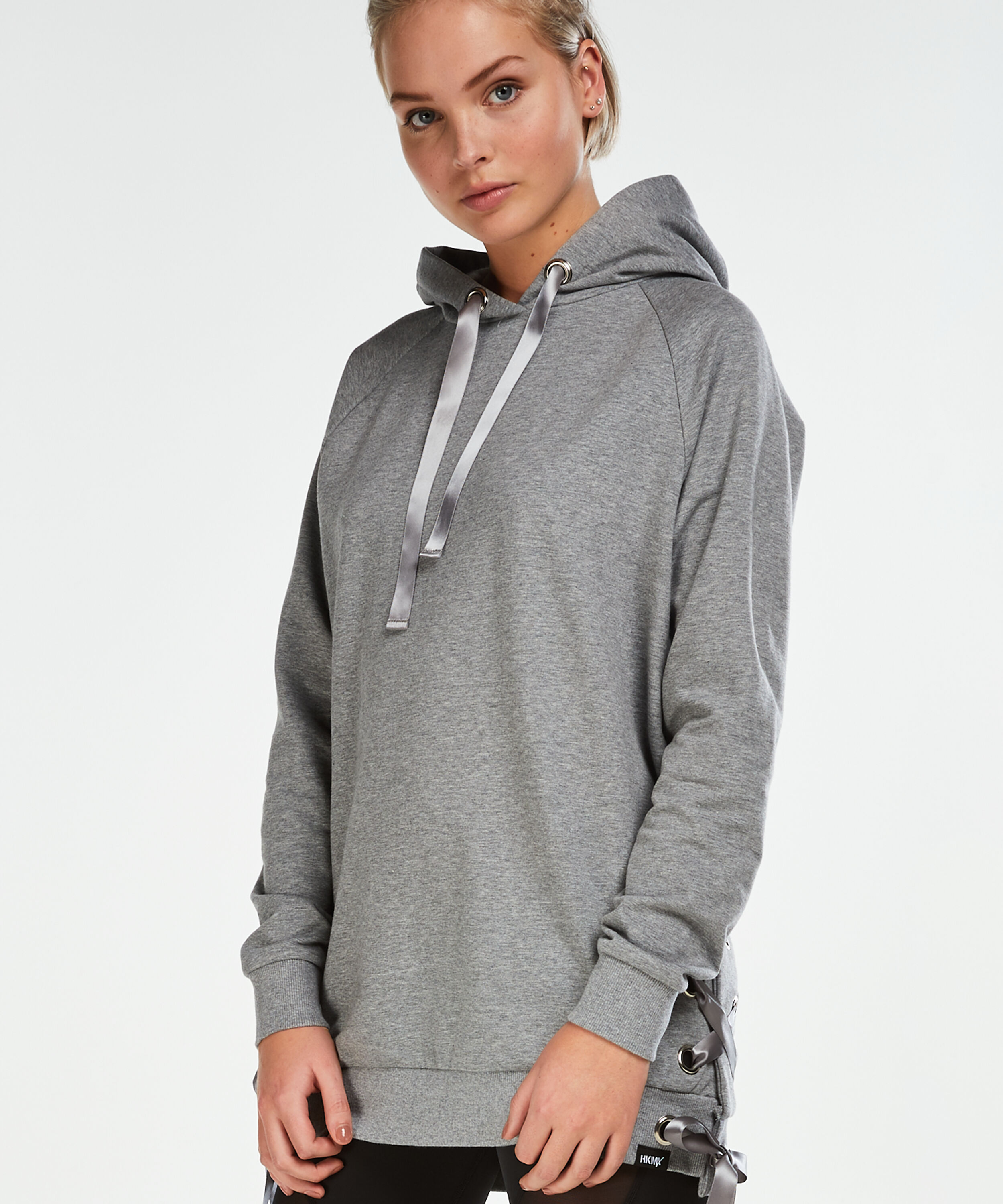 Sweat HKMX lac&eacute;, Gris