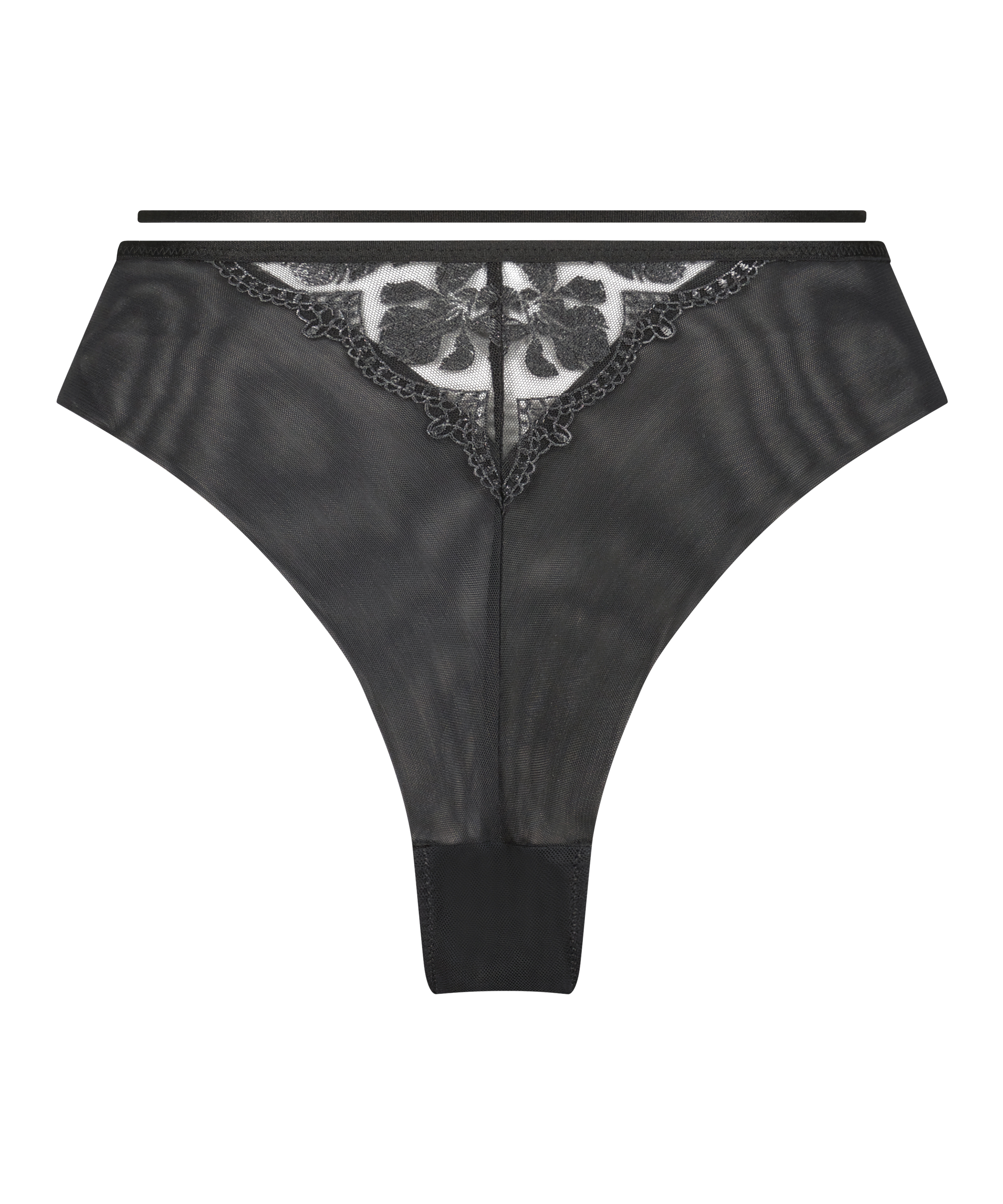 Brazilian mit hohem Beinausschnitt Mila, Schwarz, main