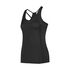 HKMX Sport slim fit tank top, Schwarz