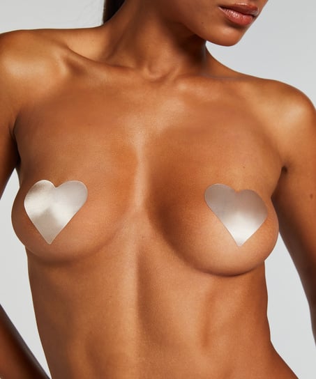 4er-Pack Nipple Covers, Beige