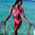 Bikini Slip Rio Naples, Rose