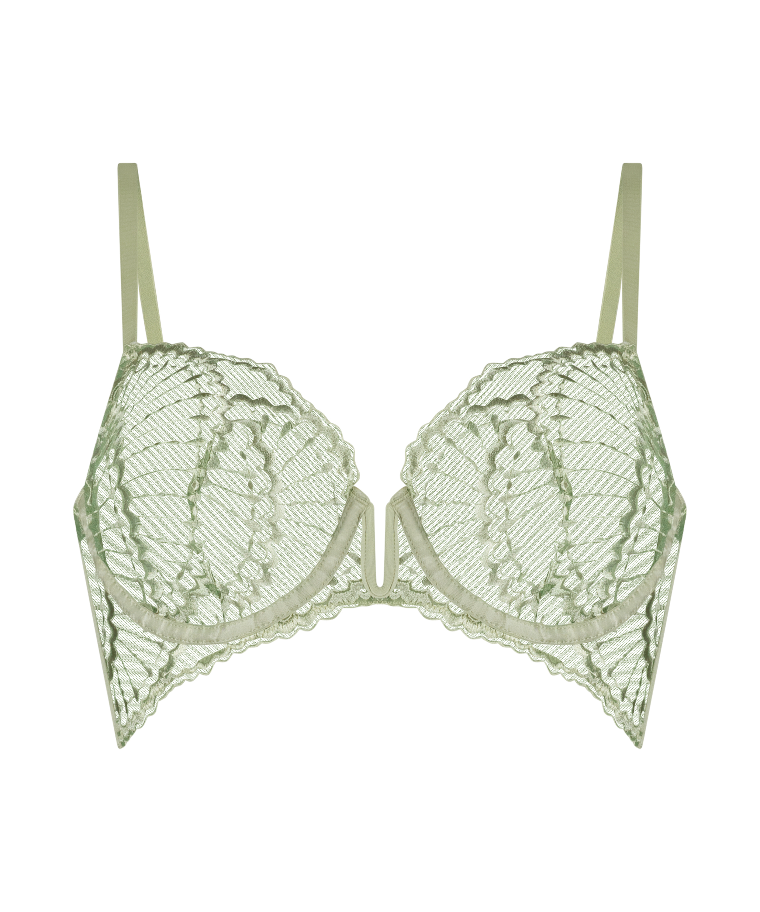 Soutien-gorge à armatures non préformé Sali, Vert, main