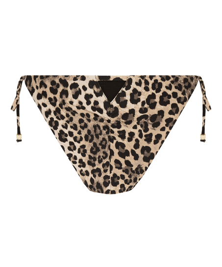 Bas de bikini Animalia, Marron
