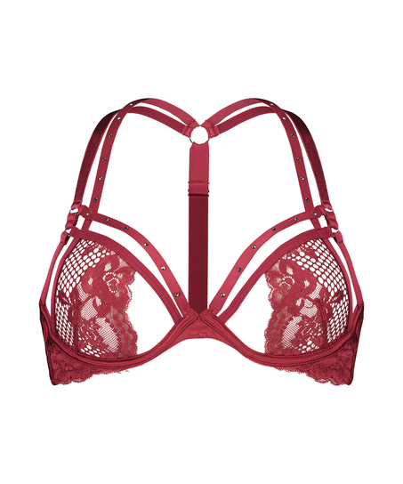 Soutien-gorge &agrave; armatures non-pr&eacute;form&eacute; Monroe, Rouge