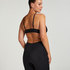 Triangle Brassière Smooth, Noir