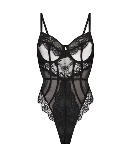 Body &agrave; armatures Brie, Noir