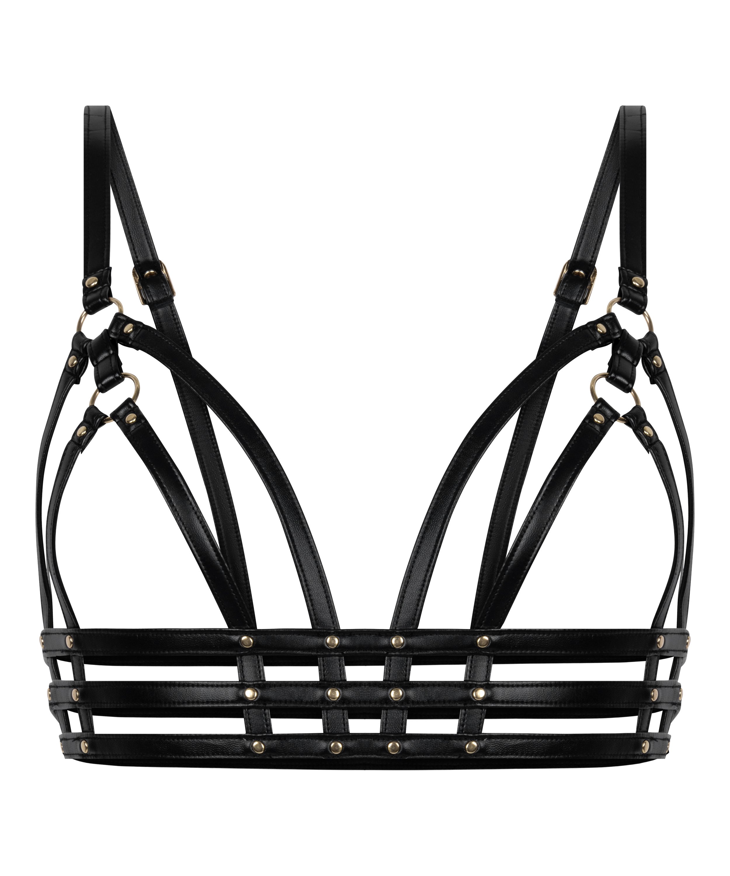 Bralette Cross, Schwarz, main