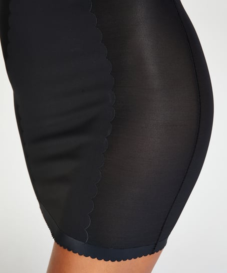 Formendes Scuba Kleid - Level 3, Schwarz