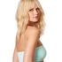 Top bandeau Seamless, Bleu