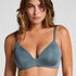 Soutien-gorge sans armatures pr&eacute;form&eacute; Mona, Bleu