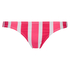 Low Brazilian-Bikinislip Candy Stripes, Rose