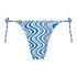 Frecher hoch geschnittener Bikini-Slip Hvar, Blau