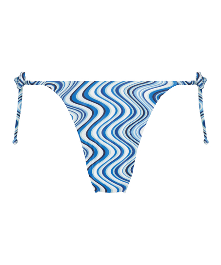 Frecher hoch geschnittener Bikini-Slip Hvar, Blau