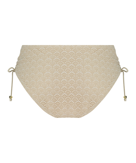 Bas de bikini Crochet, Blanc