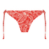 Brazilian tanga Bikini-Slip Paisley, Rot