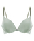 Soutien-gorge à armatures préformé Plunge, Vert, main Vert