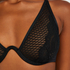 Soutien-gorge à armatures non-préformé Duckie, Noir