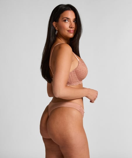 Vorgeformter Bügel-BH Marine, Braun