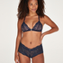 Vorgeformtes Triangel-Bralette Marina, Blau