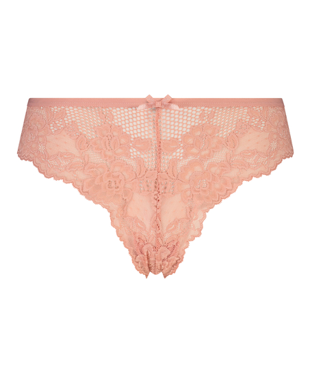 Slip brésilien Bianca, Rose