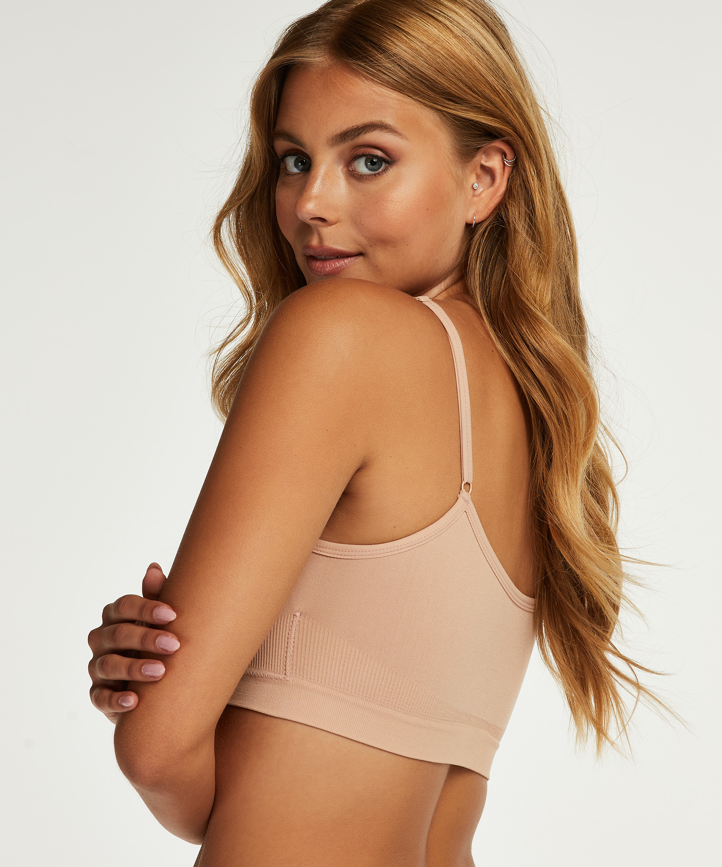 Strappy-Top, seamless, Rose, main