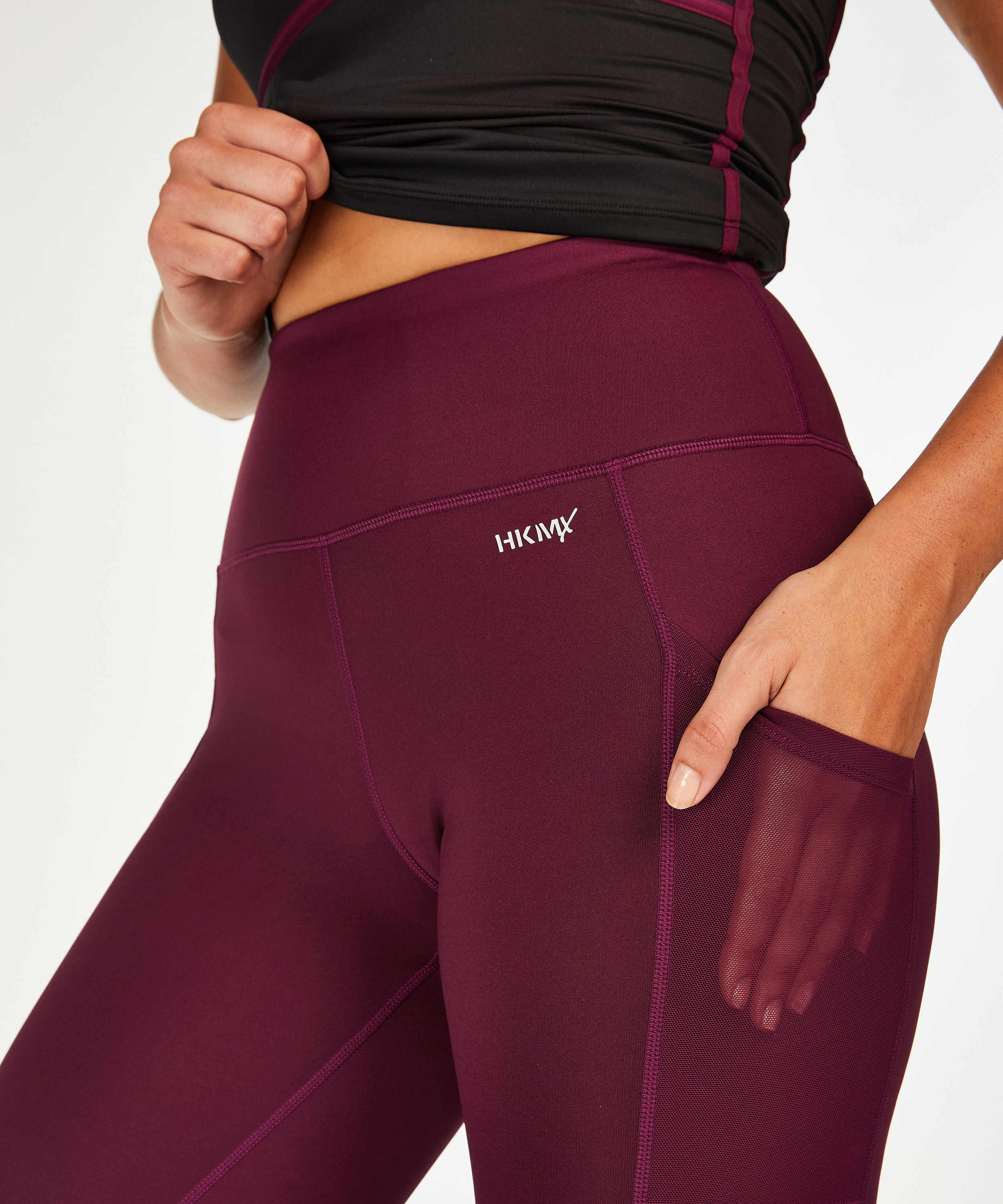 HKMX Legging taille haute Oh My Squat, Violet, main