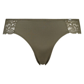 Slip br&eacute;silien Angie, Vert