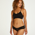 Nahtlose Bralette Marine, Schwarz