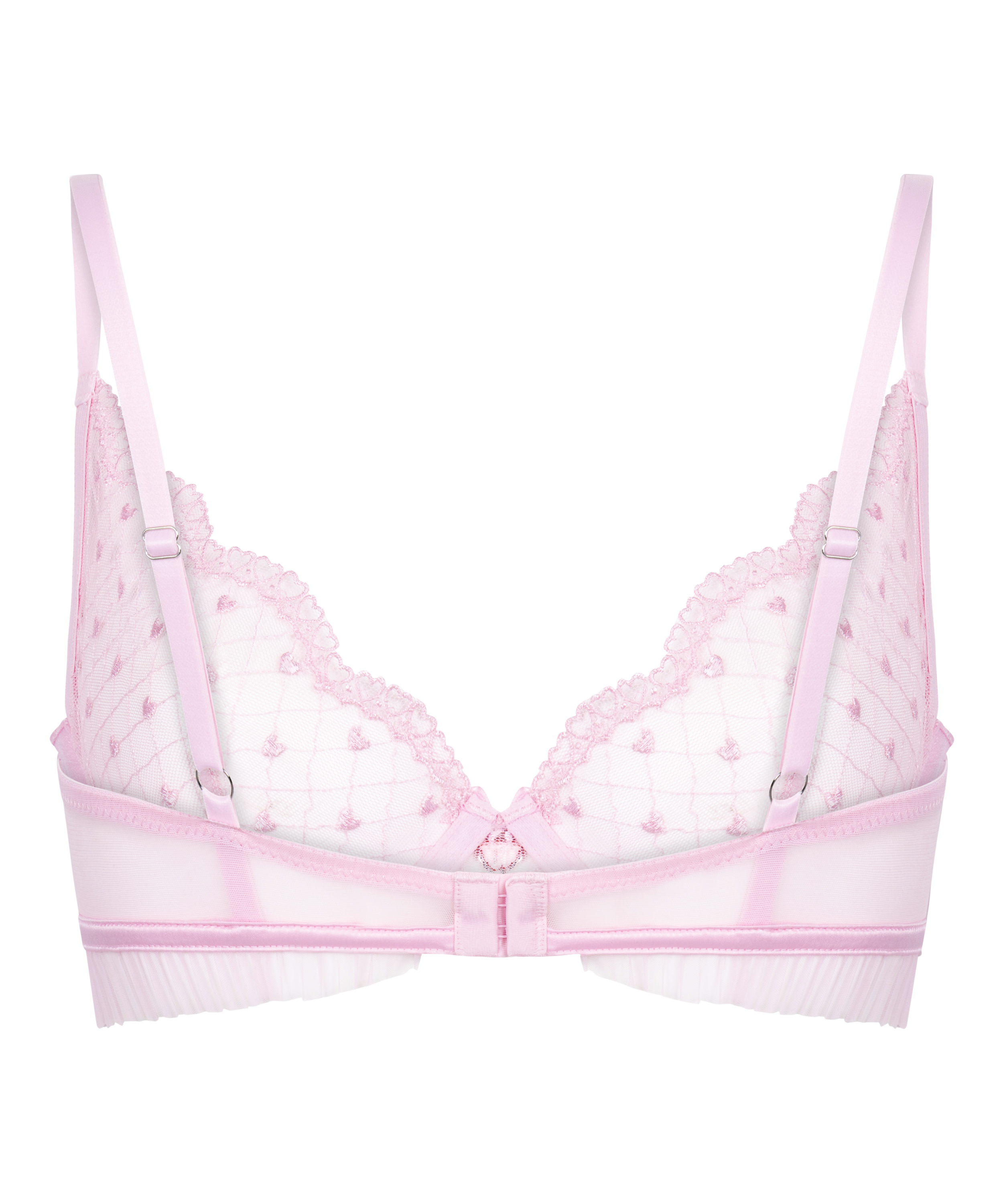 Soutien-gorge &agrave; armatures non-pr&eacute;form&eacute; Cordelie, Rose, main