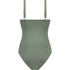 Badeanzug Shaping Scallop, grün